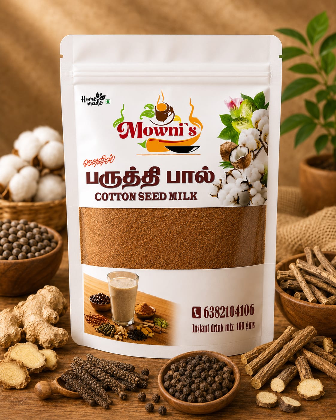 cotton seed milk