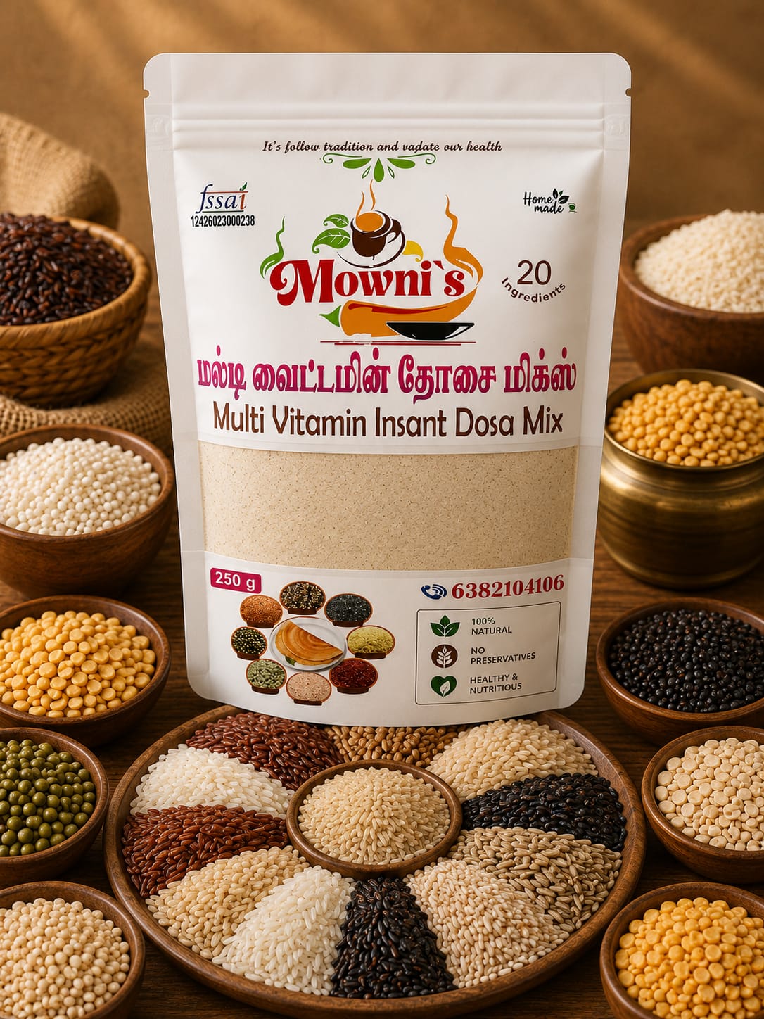 mulit vitamin dosa mix